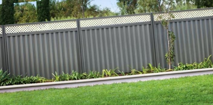 забор на профильных трубах